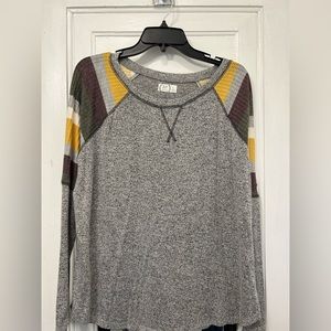 Maurice’s long sleeve waffle shirt size xl